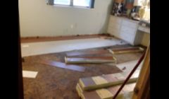 recent flooring install
