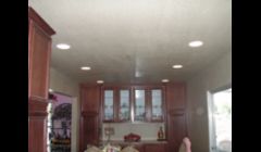 resesed lighting give a elegant look to your new kitchen
