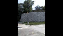 Large Engineered Retaining Wall