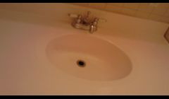 BATHROOM SINK CLEANING - AFTER KIU
