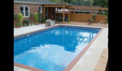 New Pool Liner, Coping, and Concrete in Decatur GA