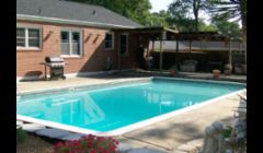 Old Pool Liner, Coping and Concrete in Decatur GA