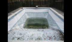 Old Salt Bleached Pool Liner in Suwanee GA