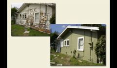 1 SINGLE STORY HOME STARTING @ $2300\
power wash,scraping, caulking,primed,body and trim 2 finish coat of benjamin moore.