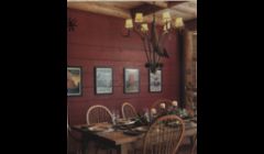 Painting, hanging fixtures & pictures, molding and flooring. 