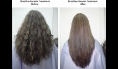 before and after Brazilian blow out