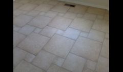 tile floor we installed