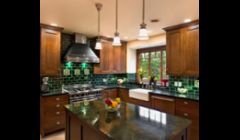 Arts & Craft style kitchen in Squirrel Hill.  Winner of 3 awards