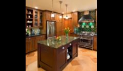 Arts & Craft style kitchen in Squirrel Hill.  Winner of 3 awards 