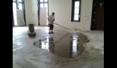 REPAIRING UNEVEN CONCRETE FLOOR