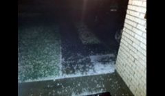 Hail in New Orleans Feb. 2013