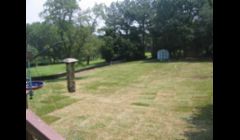 Completed New Septic System/Field back yard re sodded and looks like we were never there only 2 days after we started project  