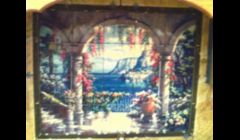 BACK SPLASH ABOVE THE KITCHEN SINK