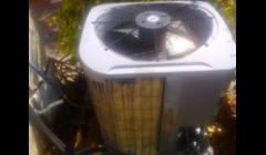 AC CONDENSER UNIT CLEANING OF A 3TON UNIT 