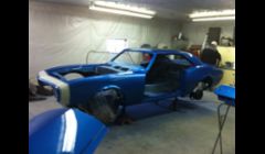 1960 Chevy Camaro almost ready for re-assembly.