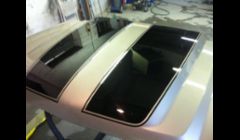 2003 Chevy Silverado custom hood.