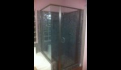 semi frameless shower enclosures