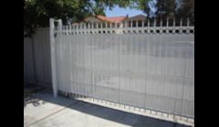 Ornamental sliding gate