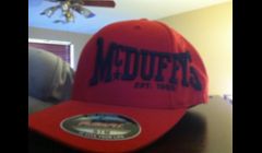 embroidered cap
