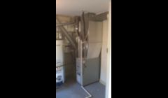 Here's a photo of a new furnace after we installed it.