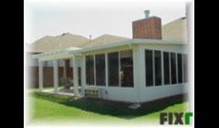 Sunroom with Alumawood Pergola