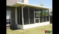 Custom Screen Room with Insulated Roof System