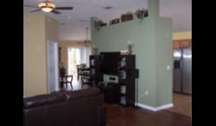 Interior Painting Jacksonville: This was an interior repaint from the construction bone to specified colors.
