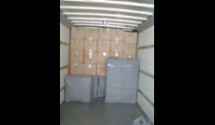 This is how we always load any moving truck. High & tight so nothing shifts during transfer.