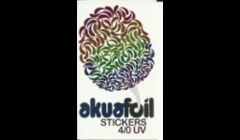 akuafoil sticker printing is so fun!