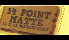 our smallest business card