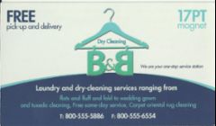 business card magnet