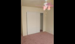 Ceiling Fan, Closet doors, Paint.