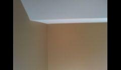 high ceiling cut line
