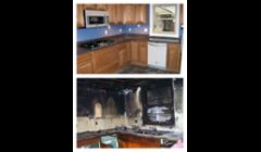 Kitchen Fire Damage