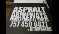 Screen Printed Coroplast yard signs