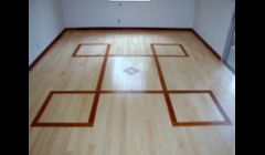Maple with Brazilian Cherry Inlay\\
No Glue used all interlocked!