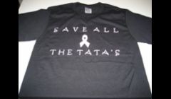 Breast Cancer shirts we did for a Team in the Susan G. Komen Walk.