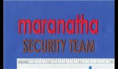Embroidery we did for church security team.  