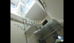 glass stair 