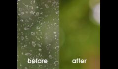 Hard water stain removal before and after service. Save money when your restore instead of replace!