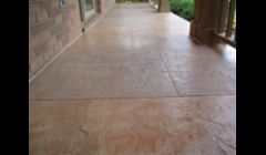 Stamped concrete