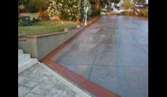 Stamped Concrete with boarders