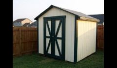 Ranch Style Storage Shed