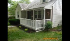 Extended porch out and added composite railing.\n