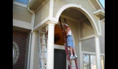 Replacement of Arch Window above the front door