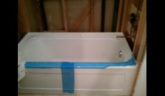 Upgrade your bathroom and relax in a larger more comfortable tub today!