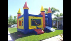 4in1 bounce house. Has a jumper climb slide combo