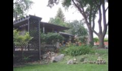 A total renovation Ala Frank LLoyd Wright.