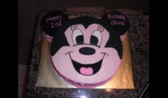 Minnie Mouse Birthday Cake