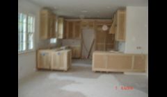 BEFORE  PAINTING  . WORKING  CABINETS  AND  FLOORING  !